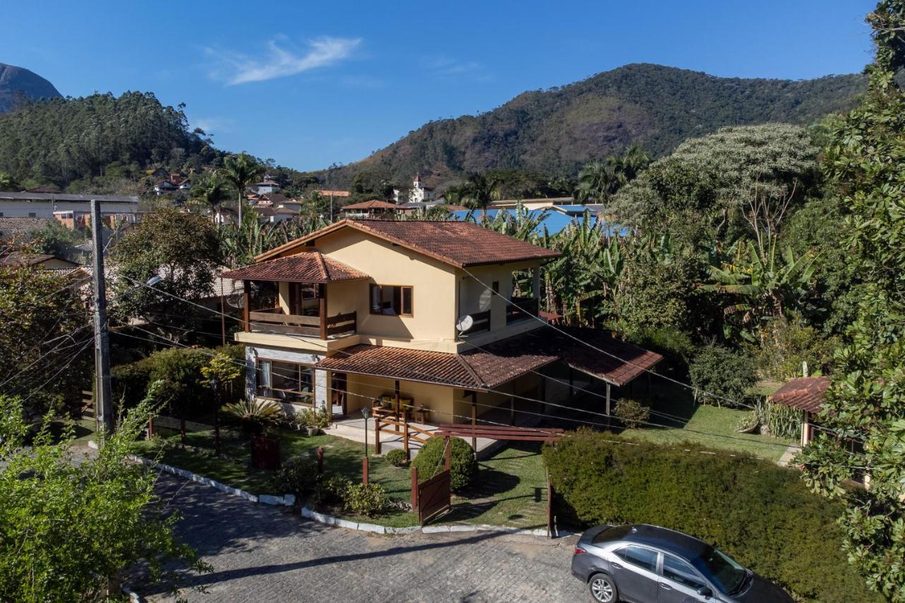 Casa Di Maria 4 Quartos A 500M Centro - Sauna, Piscina, Fogao A Lenha, Churrasqueira - Acesso Privativo Ao Ao Rio - Ideal Para Familias Nova Friburgo Buitenkant foto