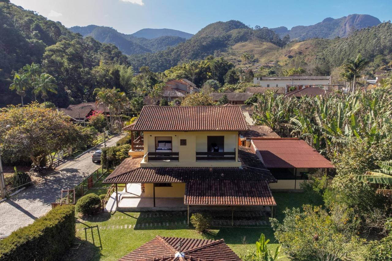 Casa Di Maria 4 Quartos A 500M Centro - Sauna, Piscina, Fogao A Lenha, Churrasqueira - Acesso Privativo Ao Ao Rio - Ideal Para Familias Nova Friburgo Buitenkant foto