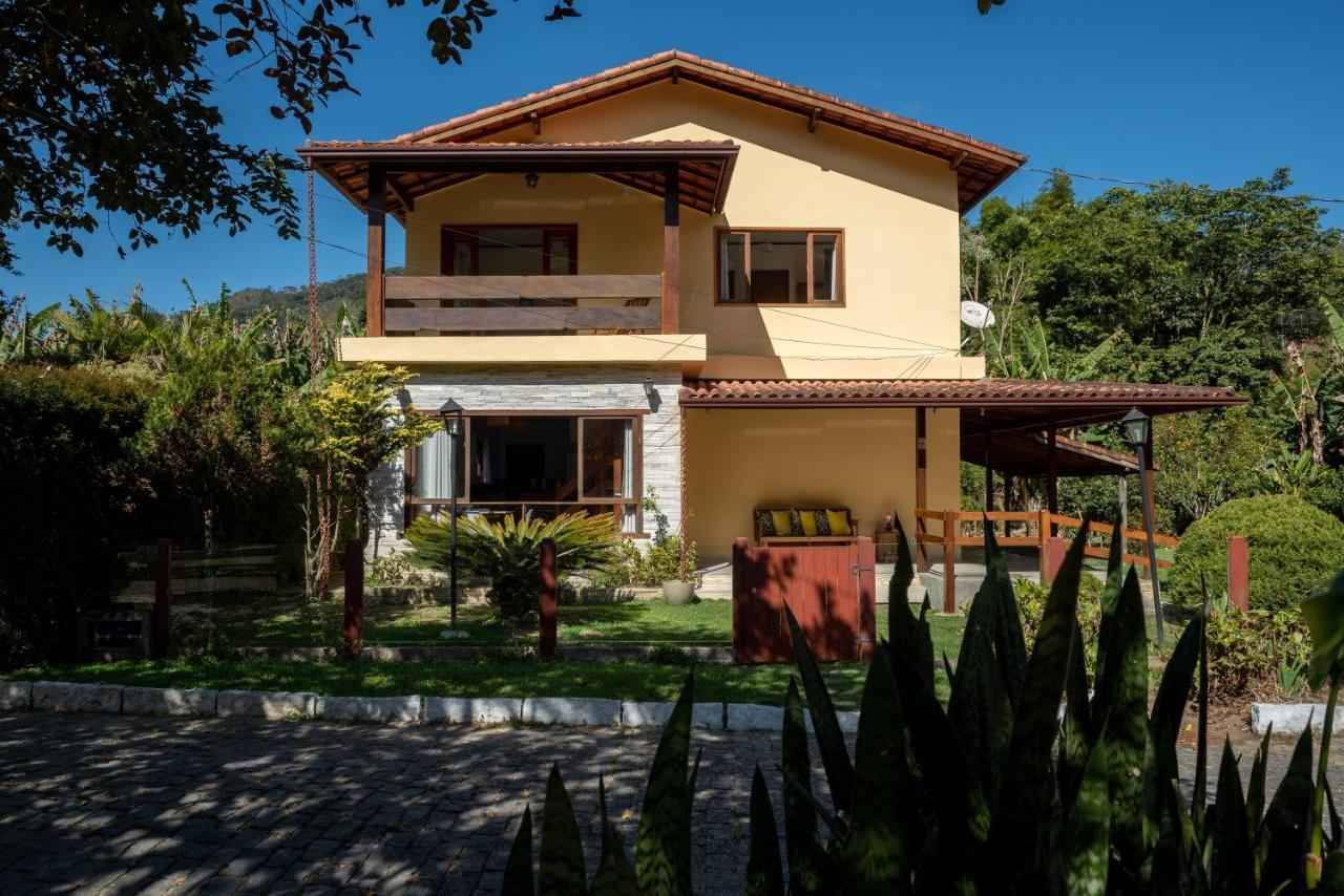 Casa Di Maria 4 Quartos A 500M Centro - Sauna, Piscina, Fogao A Lenha, Churrasqueira - Acesso Privativo Ao Ao Rio - Ideal Para Familias Nova Friburgo Buitenkant foto