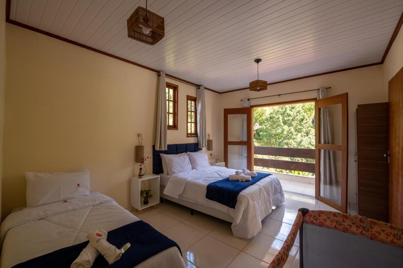 Casa Di Maria 4 Quartos A 500M Centro - Sauna, Piscina, Fogao A Lenha, Churrasqueira - Acesso Privativo Ao Ao Rio - Ideal Para Familias Nova Friburgo Buitenkant foto
